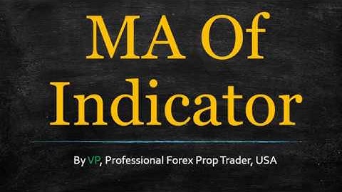 Putting A Moving Average on an Indicator Makes Things Happen