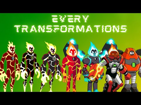EVERY HEATBLAST TRANSFORMATIONS (60,000 SUBSCRIPTIONS SPECIAL)