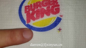 Good quality three colors printing napkin tissue paper making machine