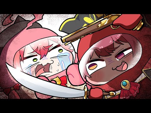 Marine Senchou ignored Mikochi's begging for her life【Komainu/clip/hololive】