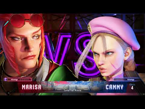 Street Fighter 6 Costume 2 Marisa Gameplay