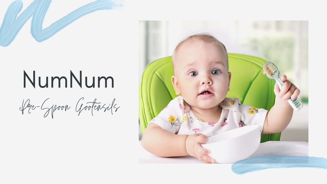 The NumNum Pre-Spoon GOOtensil - The Perfect First Spoon for Babies 