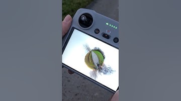 HOW TO create the tiny planet effect with your DJI Mini 3 Pro 🔥😲 #shorts #dji #djimini3pro #drone