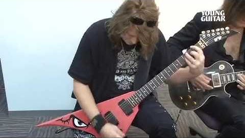 eagle fly free guitar Kai hansen & Mihael Weikath