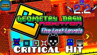 Geometry Dash: Nexitron The Lost Levels | Critical Hit [All Coins] By: @DAPixelhero [Fan-Made]