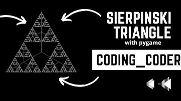 I PROVED THE SIERPINSKI TRIANGLE USING PYGAME