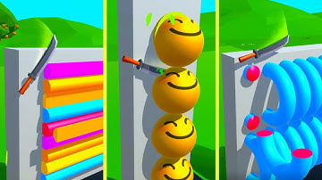 Slice All - Very Satisfying and Relaxing ASMR Slicing Video Game