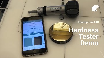 Hardness Tester Demo I Equotip Live UCI