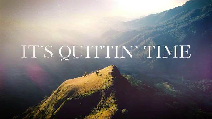 Morgan Wallen - Quittin' Time (Official Lyric Video)