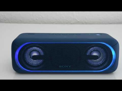 SONY SRS-XB40 lyseffekter