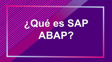 ¿Qué es SAP ABAP?