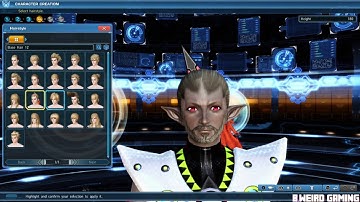 Phantasy Star Online 2 | Character Creation 4K