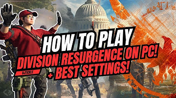 HOW TO PLAY DIVISION RESURGENCE ON PC WITH THE BEST SETTINGS! #thedivisionresurgence