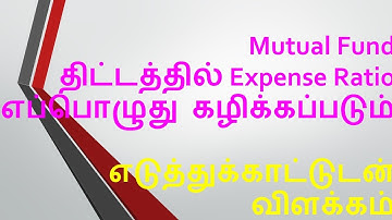Expense Ratio in Mutual Funds in Tamil | When you need to Pay Expense ratio in Mutual Fund Investmen