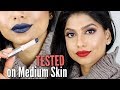 Fenty Beauty MATTEMOISELLE Lipstick Swatches on Medium Skin!
