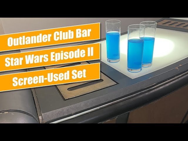 Screen-Used Star Wars Outlander Club Bar Set Piece 