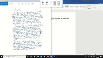 UiPath Microsoft Computer Vision - Reading Handwritten text and convert to text