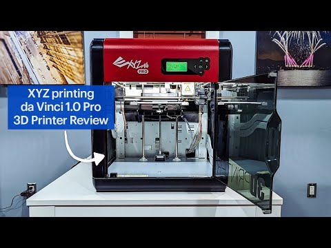 XYZprinting da Vinci 1.0 Pro Multi-Material FFF 3D Printer Review