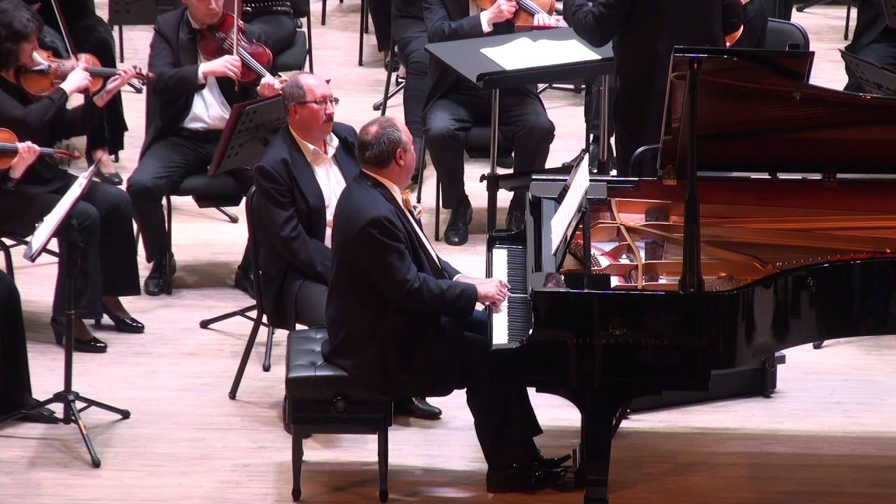 Nino Rota Piano Concerto - A. Gindin - Novosibirsk Philharmonic G. Rinkevicius
