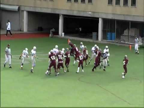 D'Mari Fuller #8 = Freshman Highlights Curtis Warrior's Football - Staten Island NY