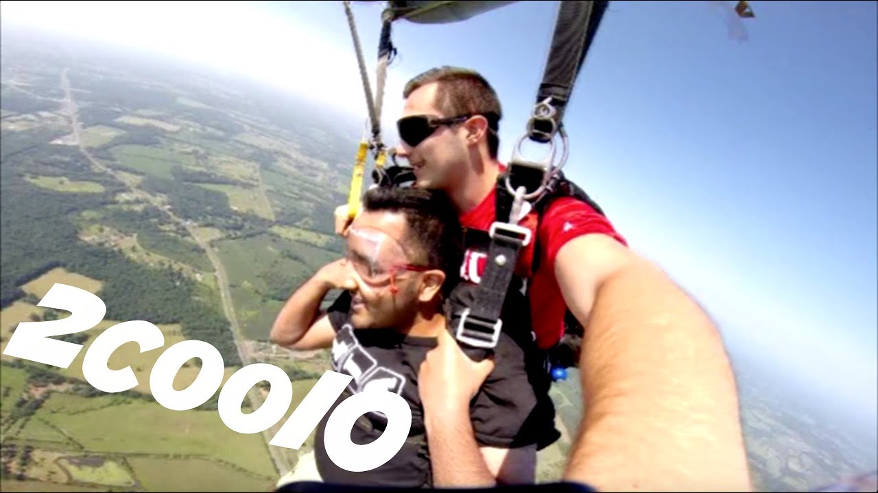 [skydive 2014] DC Skydiving Center Tandem YouTube