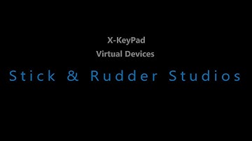 X-KeyPad for X-Plane: Virtual Device Demo
