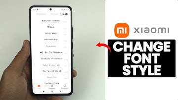 How to Change Font Style on Xiaomi, Redmi Phone