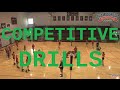 Competitive Volleyball Drills for Offense and Defense