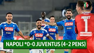 Napoli Vs. Juventus Napoli Win Coppa Italia On Penalties Match Highlights