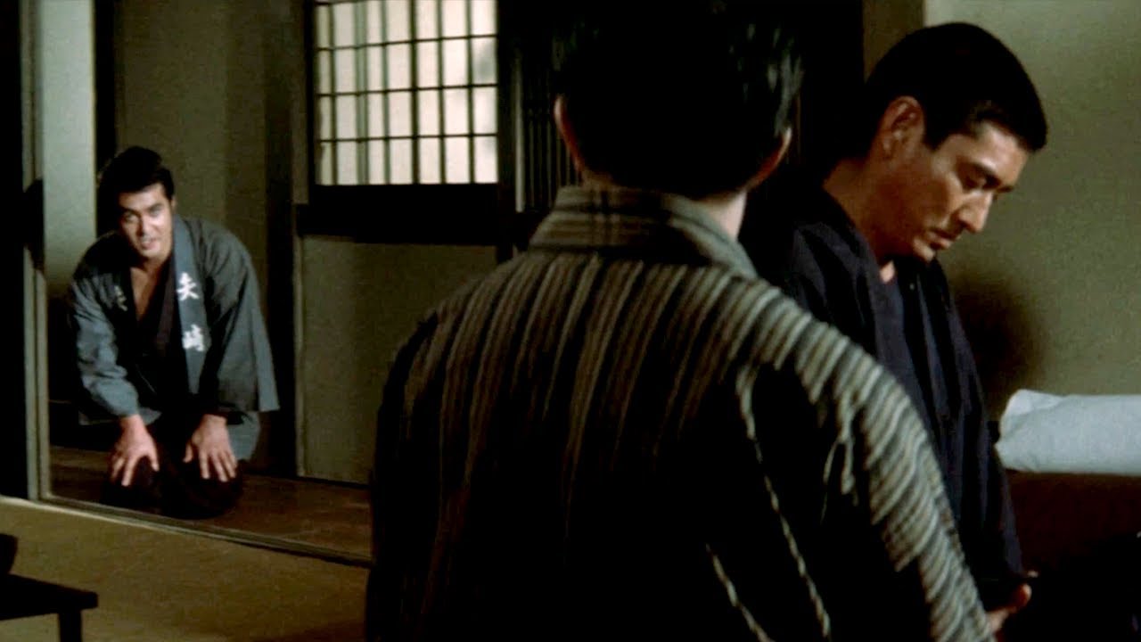 時のしのぎです。ご厚情に預かります。任侠社会の食事作法　高倉健【昭和残侠伝】