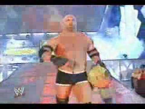 WWE Evolution vs Goldberg part 1 of 2