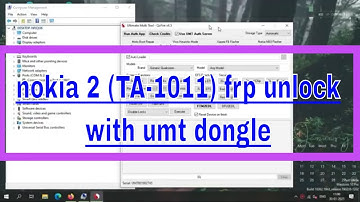 Nokia TA-1011 frp  Unlock by Umt tool. nokia 2 frp unlock with umt .