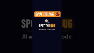 AI Wrote This Code. Can You Spot the Bug? 🔍 #ai #claude #agent #agents #code #plugins #skills