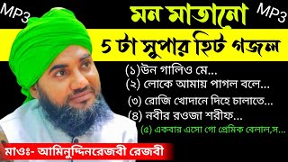 মন মাতানো 5 টা গজল // একবার শুনলে মন ভরে যাবে // Maulana Aminuddin Rezbi Saheb