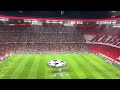 Capture de la vidéo (4K) Special Atmosphere - Franz Beckenbauer Tifo & Champions League Anthem - Fc Bayern V Real Madrid
