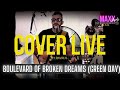 Green dayboulevard of broken dreams cover live by david g