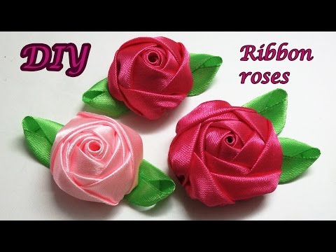 Video: How To Make A Kanzashi Rose