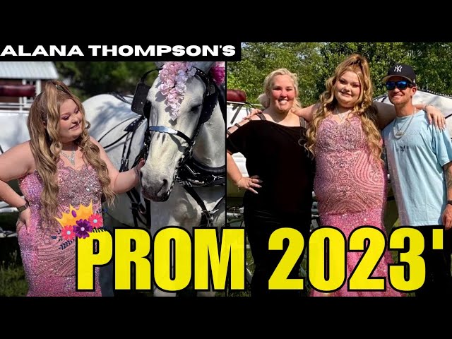 alana thompson prom dress Honey Boo Boo's Alana Thompson Wears Pink Prom Dress