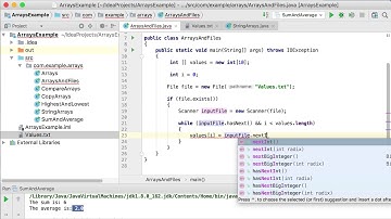 21. Arrays with Files and String Arrays
