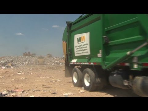 Where Waste Management can't collect trash