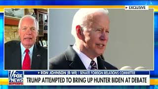 Ron Johnson whines on Fox News: 'The media is trying to take me out'