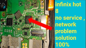 infinix hot 8 no service network problem solution 100% tested