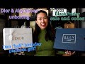 Dior &amp; Ally Shoes Unboxing | Dior half birthday platinum gift | Black Friday codes and sales