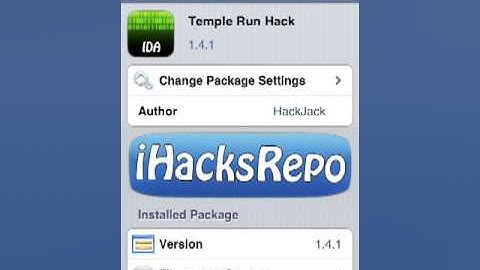 how to hack temple run IOS 6    (jailbreak)