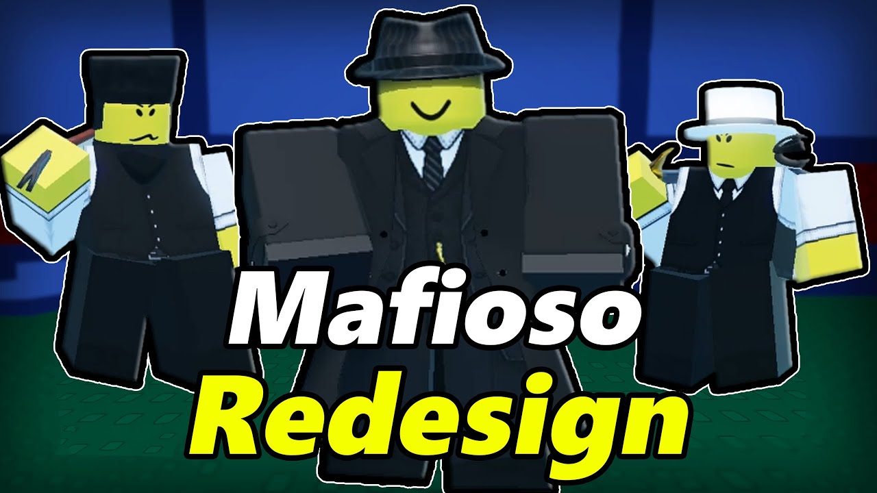 Mafioso FINALLY Got His Redesign Skin In Roblox Forsaken YouTube 