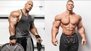 Video thumbnail of "The Rock VS John Cena Transformation ♨️2024"