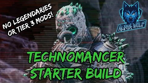 Outriders | Technomancer Starter Build - NO LEGENDARIES OR TIER 3 MODS!