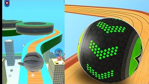 Sky Rolling Ball 3D - Walkthrough All Levels Gameplay | (Android,ios 70)