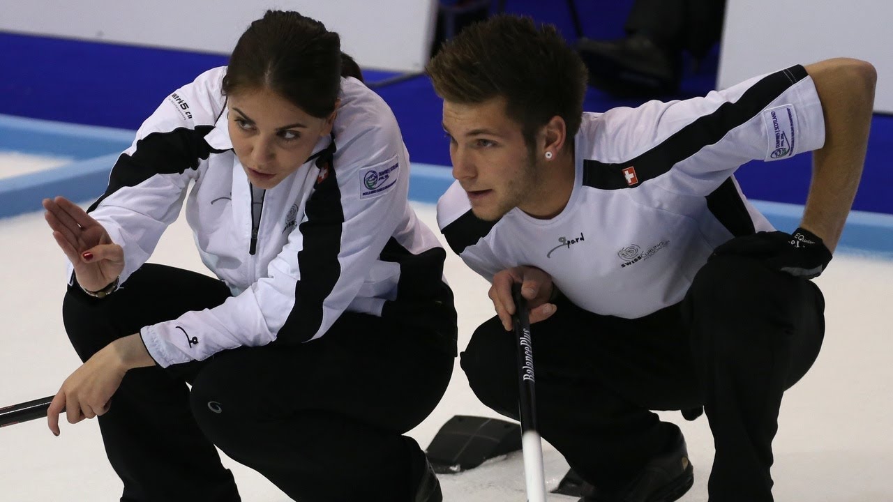 CURLING JPNSUI WCF World Mixed Doubles Chp 2014 Group C YouTube