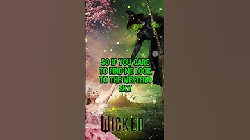 Thumbnail of Cynthia Erivo & Ariana Grande - Defying Gravity (from the Wicked Soundtrack) #SongzNLyrix #WICKED